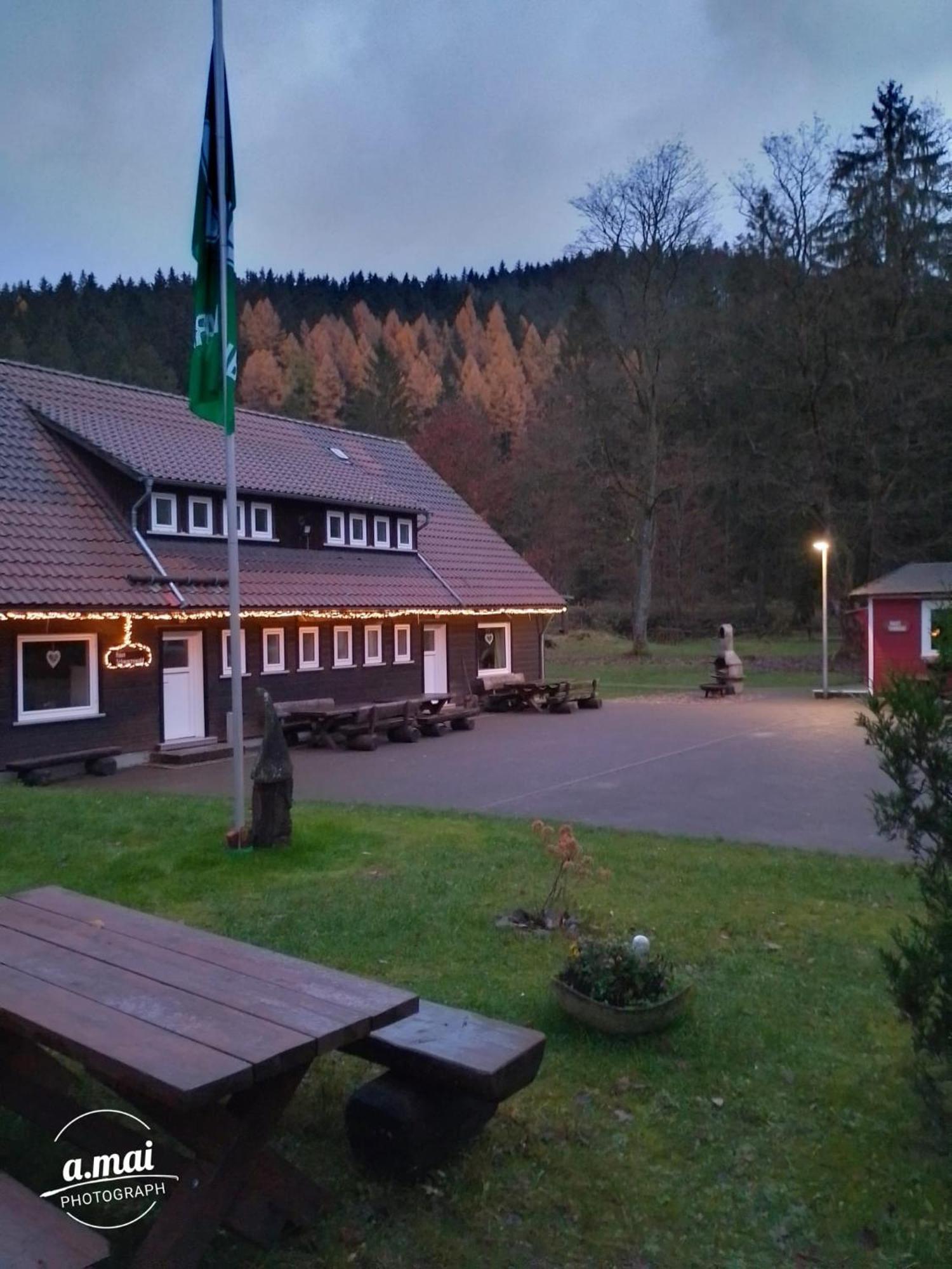 Harzklub Wanderheim Lägenhet Wildemann Exteriör bild